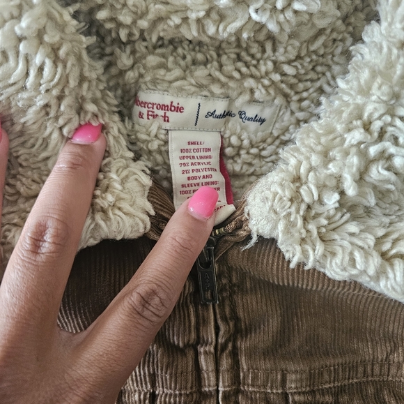 Abercombie and Fitch Brown Womens Jacket - Picture 2 of 4